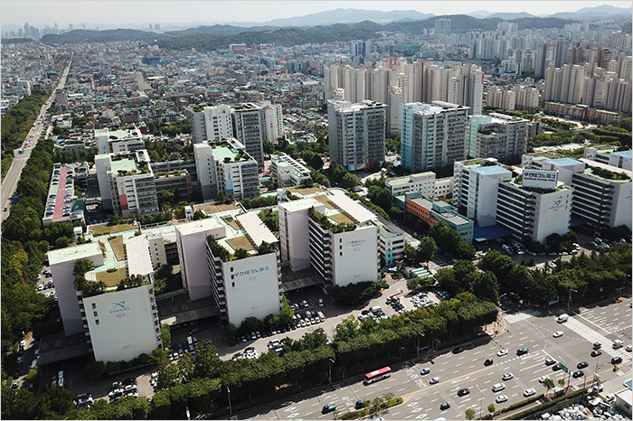 Vista panorámica de la Torre Sambo Techno